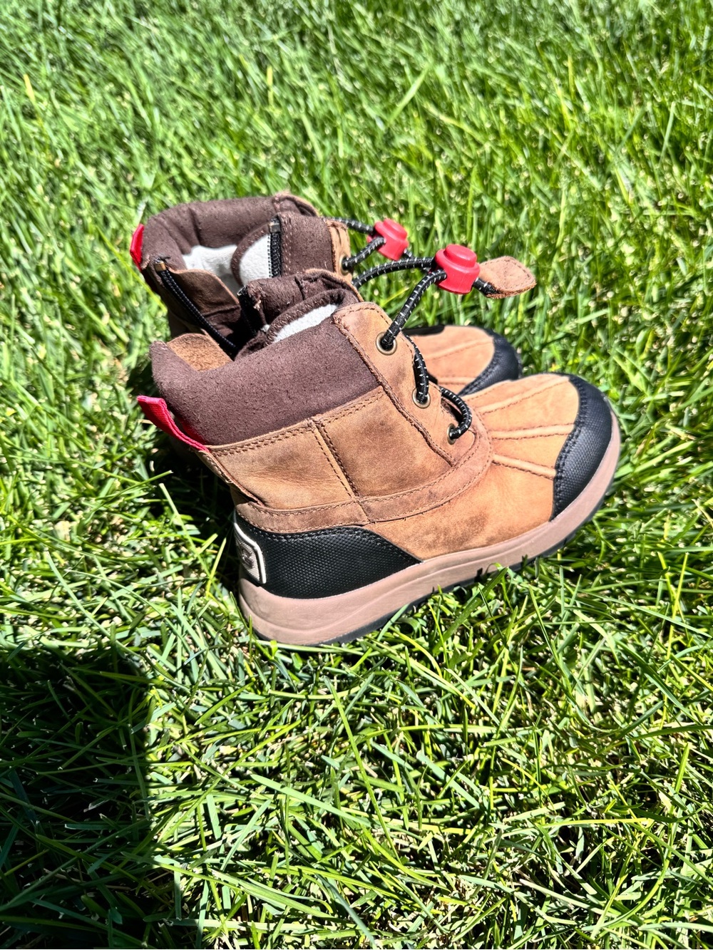 UGG Turlock Waterproof Boots Toddler Size 11 Brown